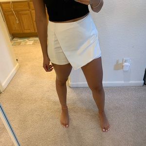 Express white shorts